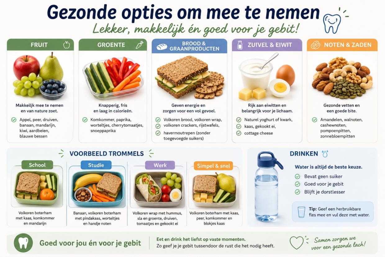 Gezonde lunchtrommels