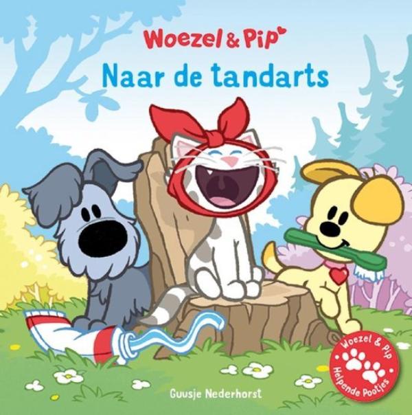 Woezel Pip naar de tandarts kinderboek